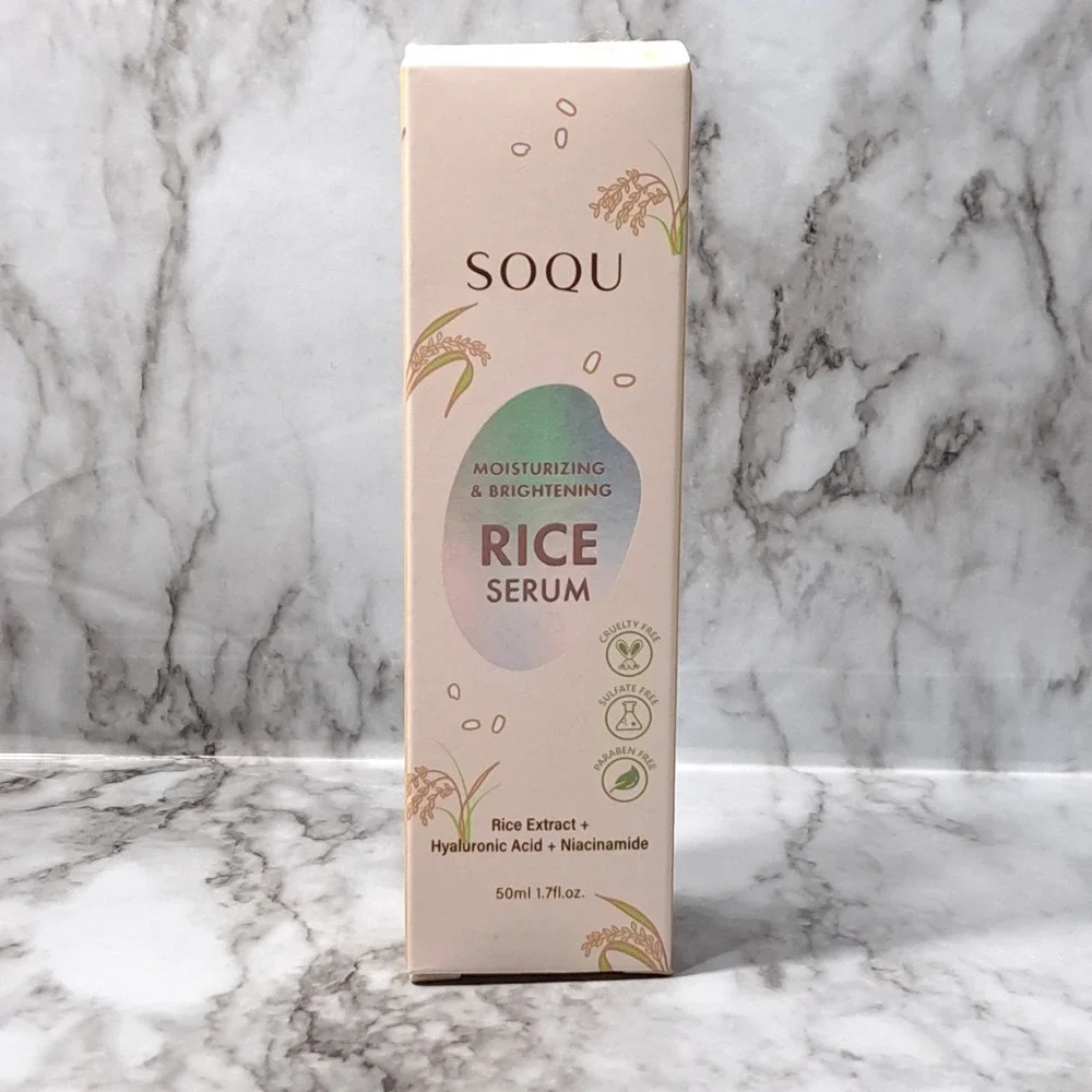 Korean SOQU‎ Rice Serum Moisturizing & Brightening 1.7fl.oz